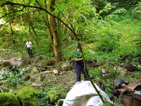 Sanacija črnega odlagališča – Banova jama 084